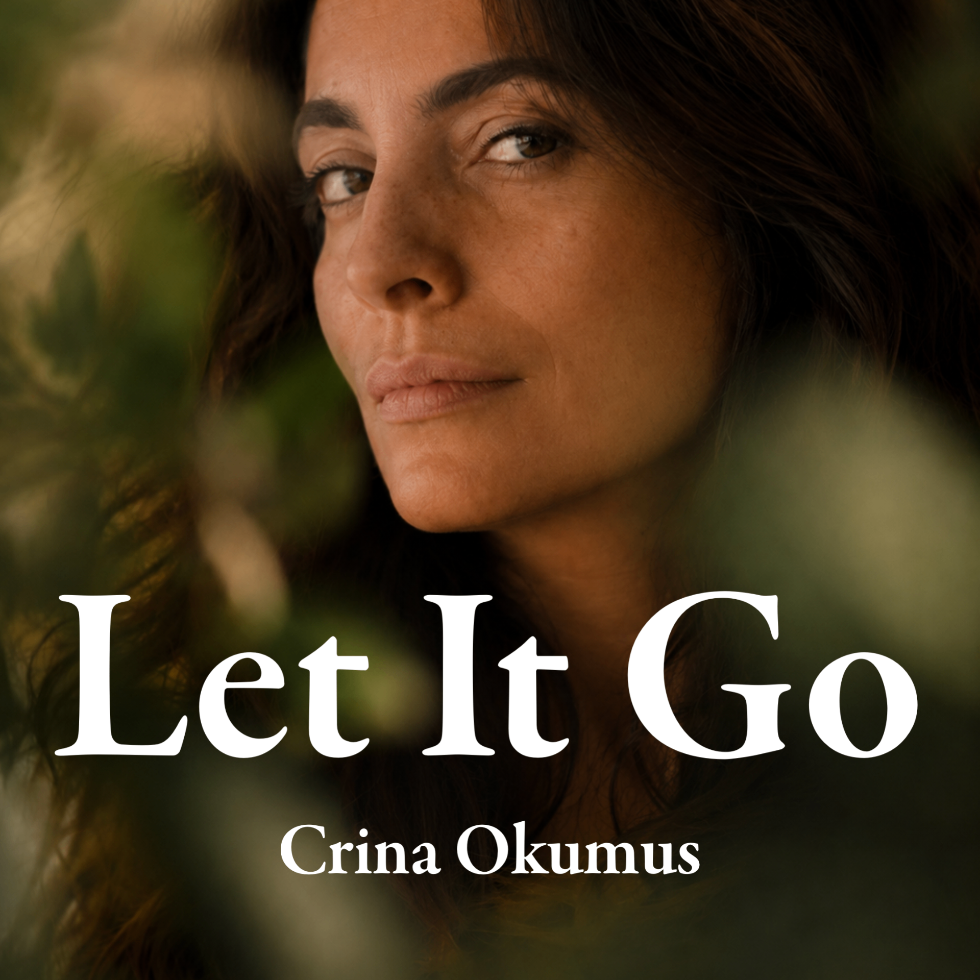 Let It Go podcast cover with Crina Okumus